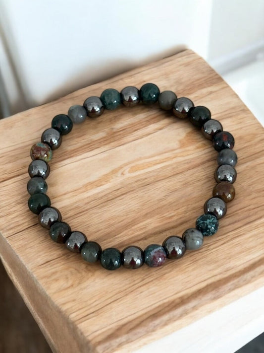 Heilsteinarmband bei Eisenmangel, Blutarmut und Anämien.