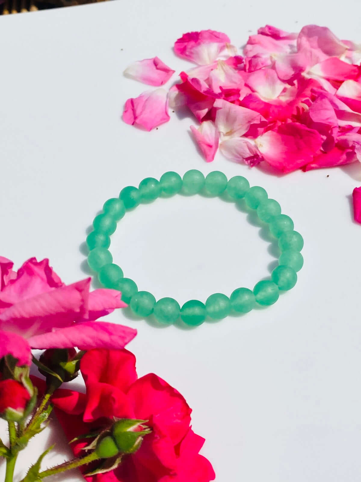 AVENTURIN Armband matt - 8 mm Perlen - Perlenarmband