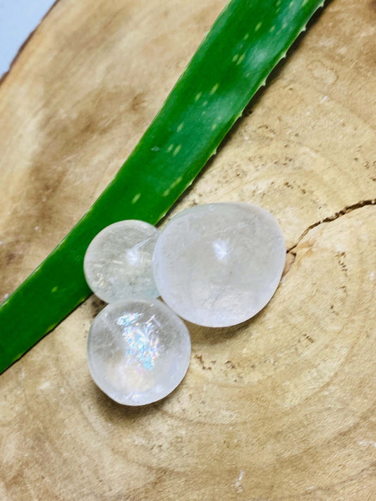 BERGKRISTALL Trommelsteine ca. 100 Gramm - Trommelsteine