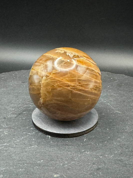 Mondstein Kugel 6,3 cm (Unikat) - Heilstein