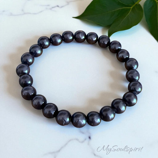 Bracelet SHUNGITE 6 mm - perles