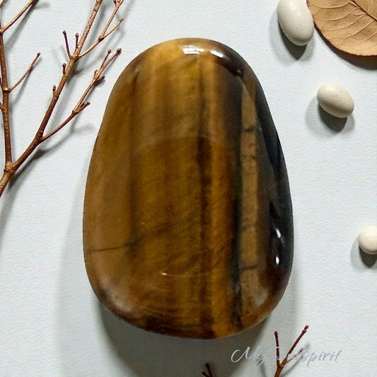 Tigerauge Kettenanhänger gebohrt