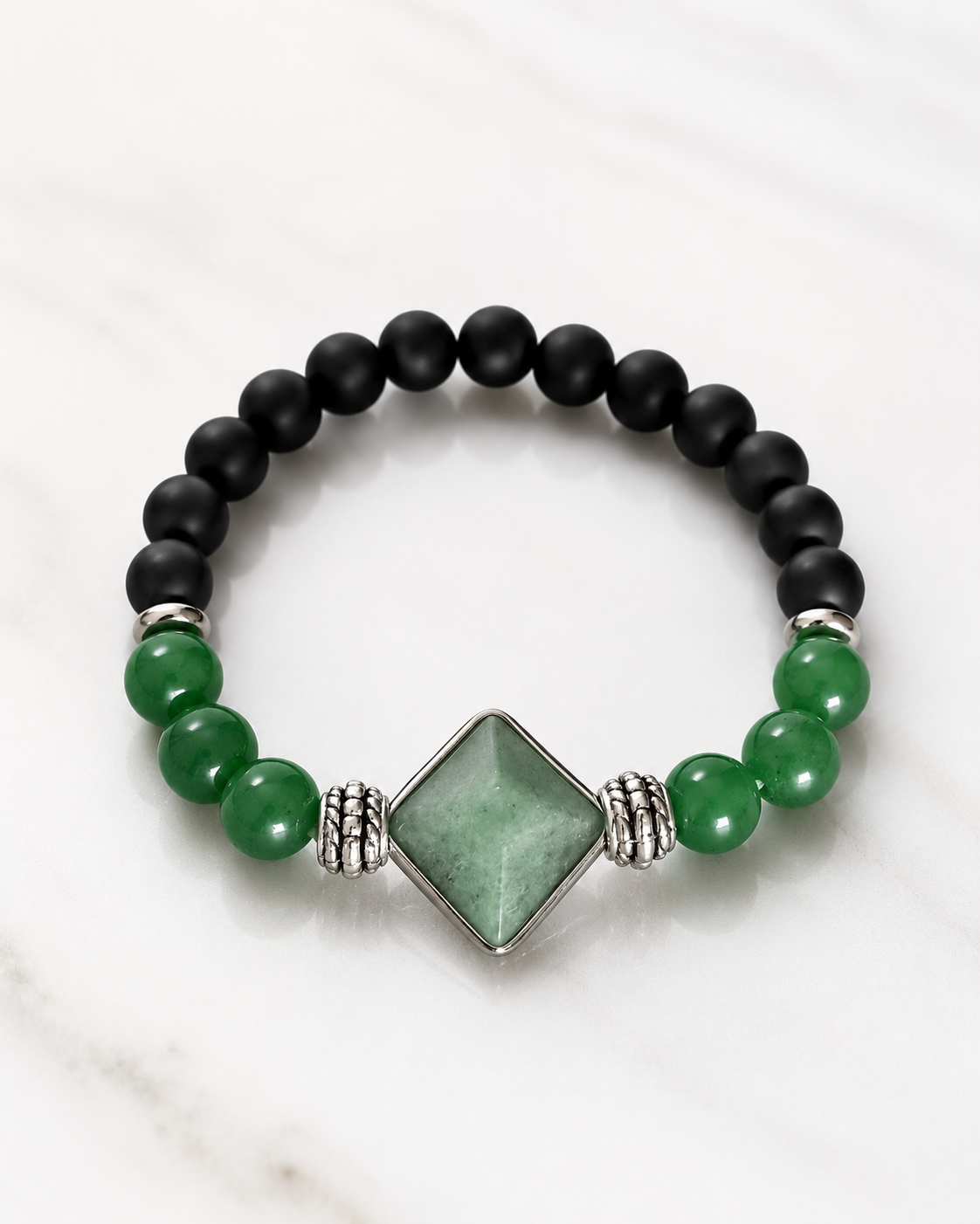 AVENTURIN Rautenarmband 8 mm Perlen