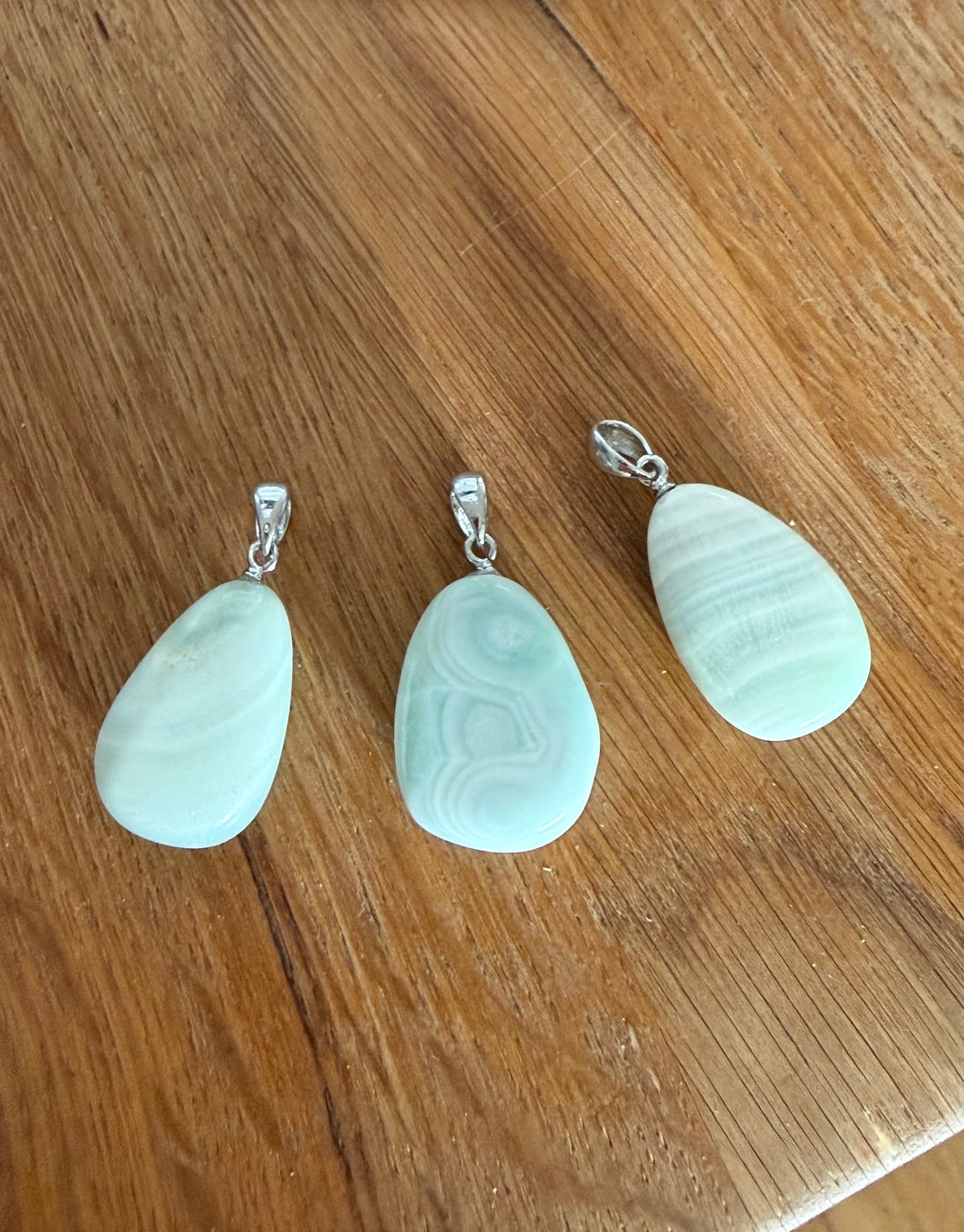 Aragonit Kettenanhänger mit Schlaufe