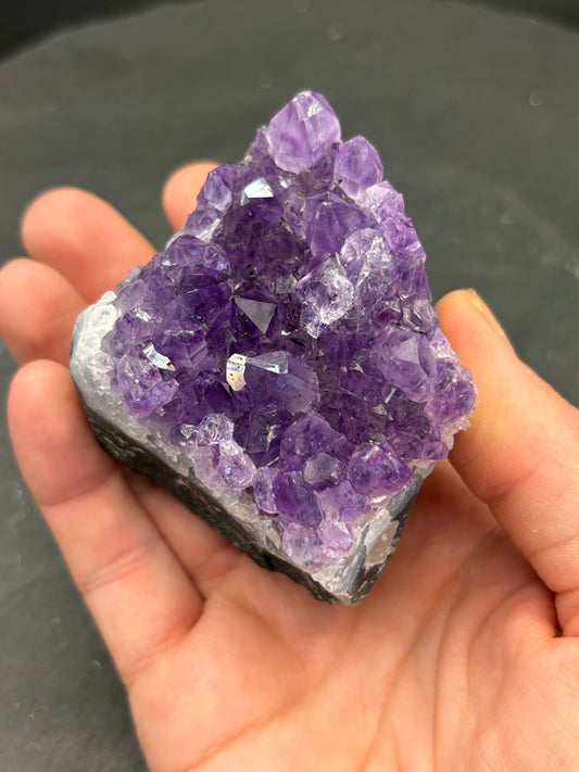 Amethyst Drusenstück 218 Gramm ( Unikat)