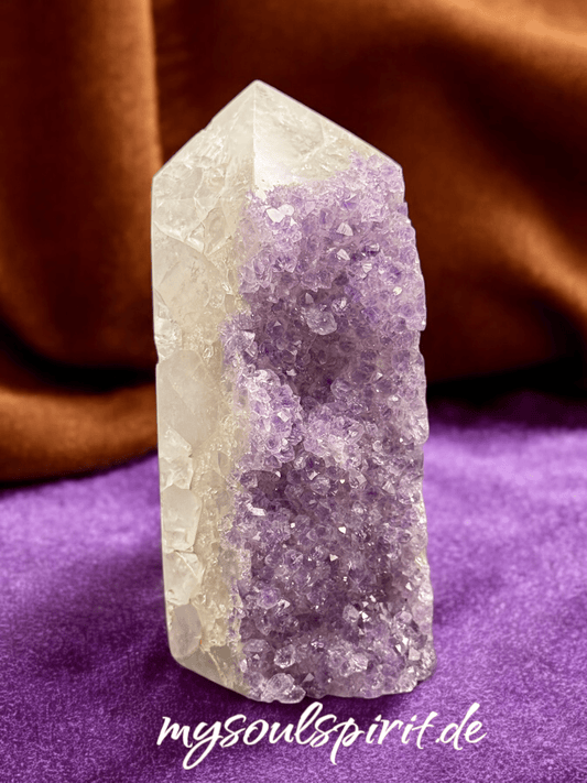 AMETHYST Drusenspitze 367 Gramm - Heilstein