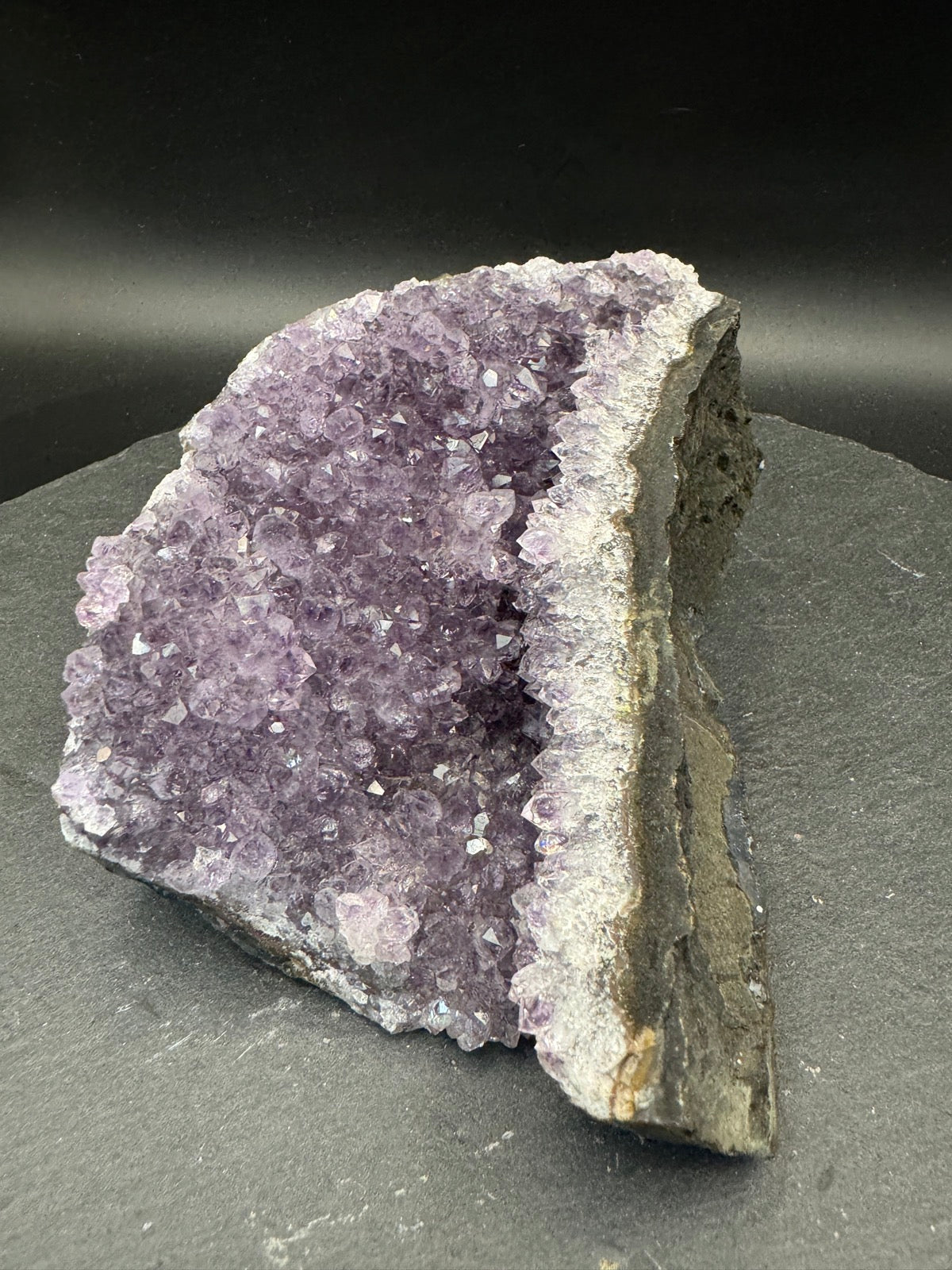 Amethyst Mini-Drusen - verschiedene Varianten.