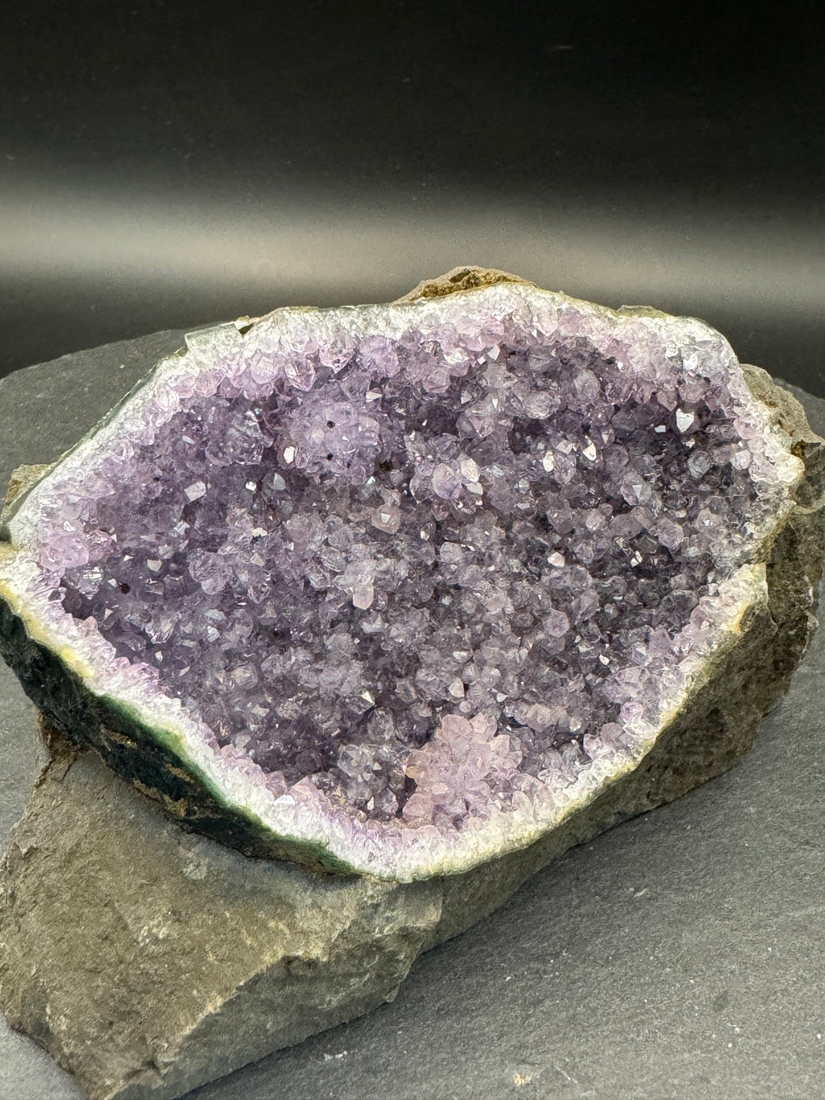 Amethyst Mini-Drusen - verschiedene Varianten.