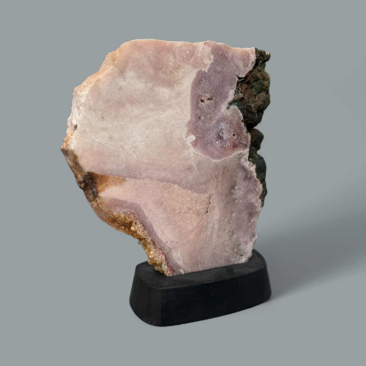 PINK AMETHYST Platte mit Ständer (Unikat)