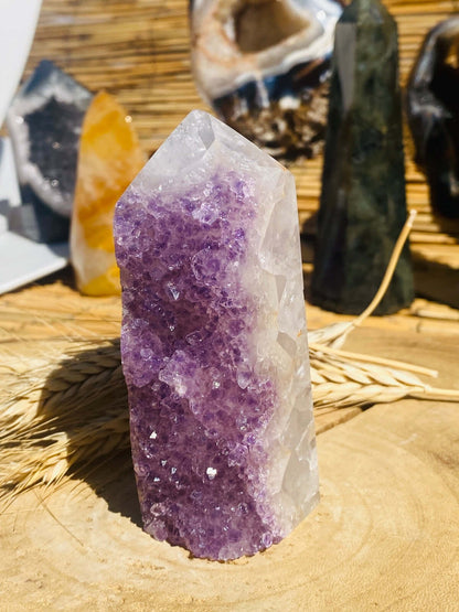 AMETHYST Drusenspitze 367 Gramm