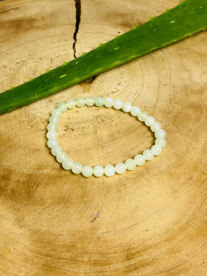 SERPENTIN (China Jade) Armband 6 mm